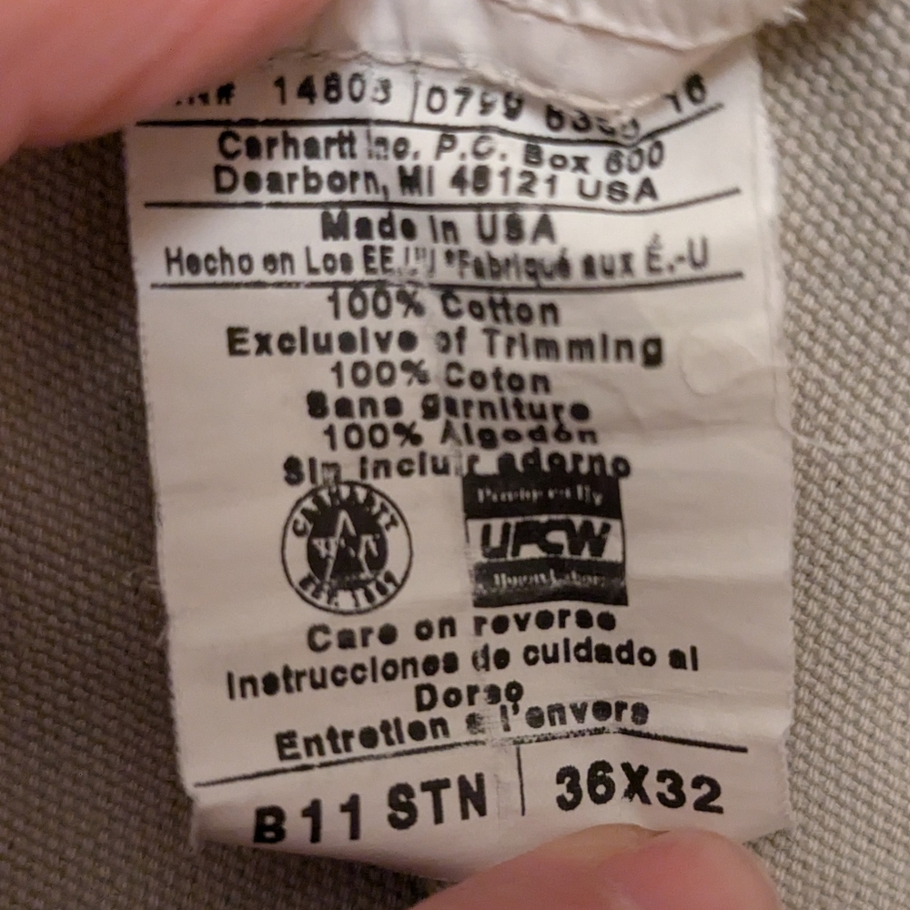 Carhartt 90s Carpenter Jeans Men's 36 - Picture 4 of 4